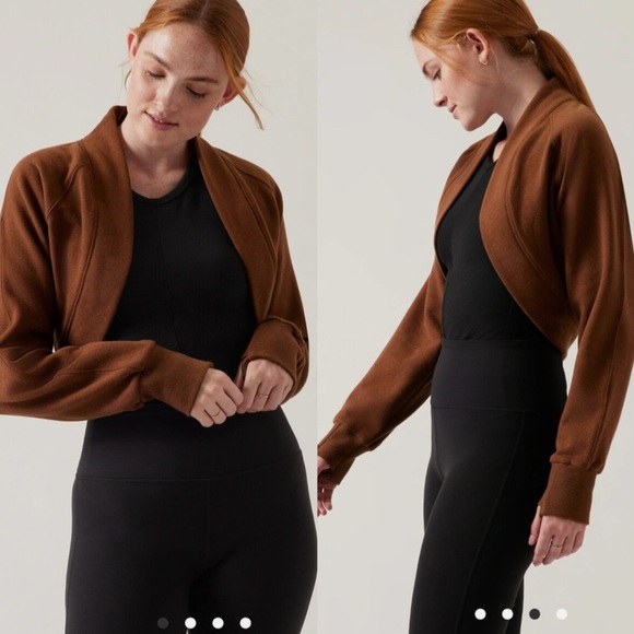Athleta Jackets & Blazers - Athleta Retroplush Wrap
